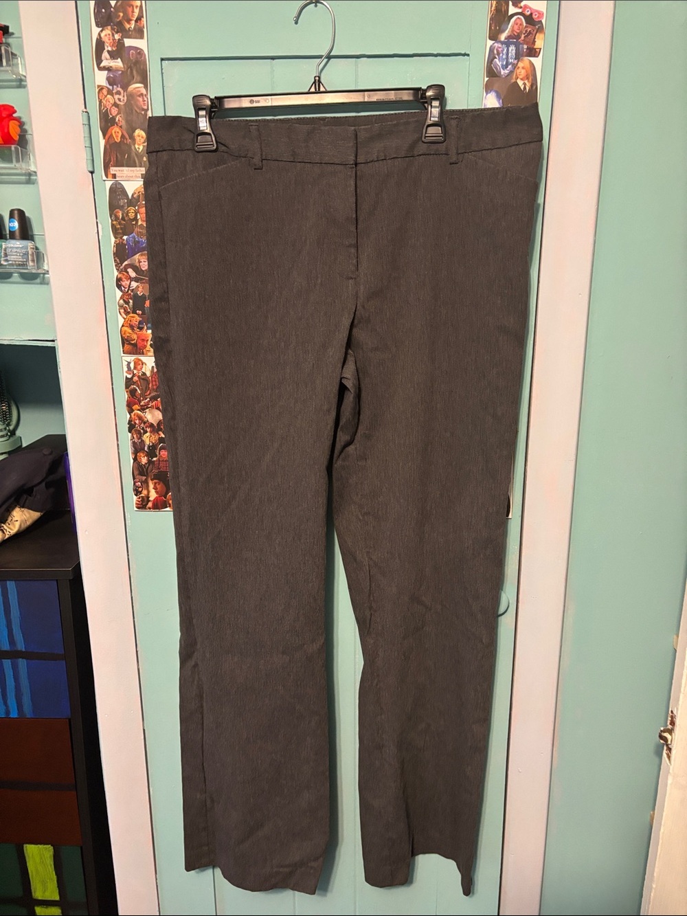 George Men's Dark Gray Dress Pants